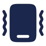 Smartphone Vibration SVG Icon